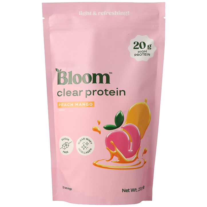 Bloom Clear Protein Collagen Peach Mango - 250g