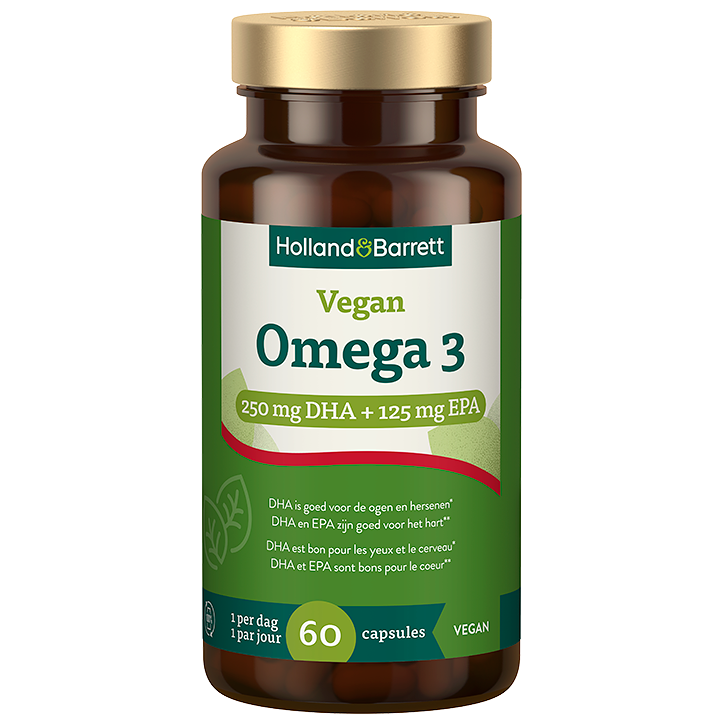 Vegan Omega-3 met DHA en EPA - 60 capsules