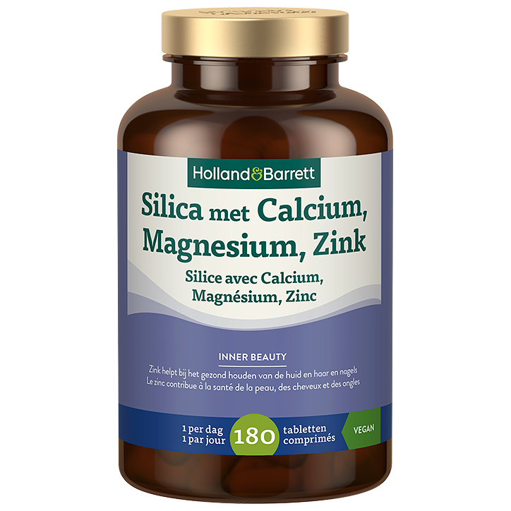Silica met Calcium, Magnesium, Zink - 180 tabletten