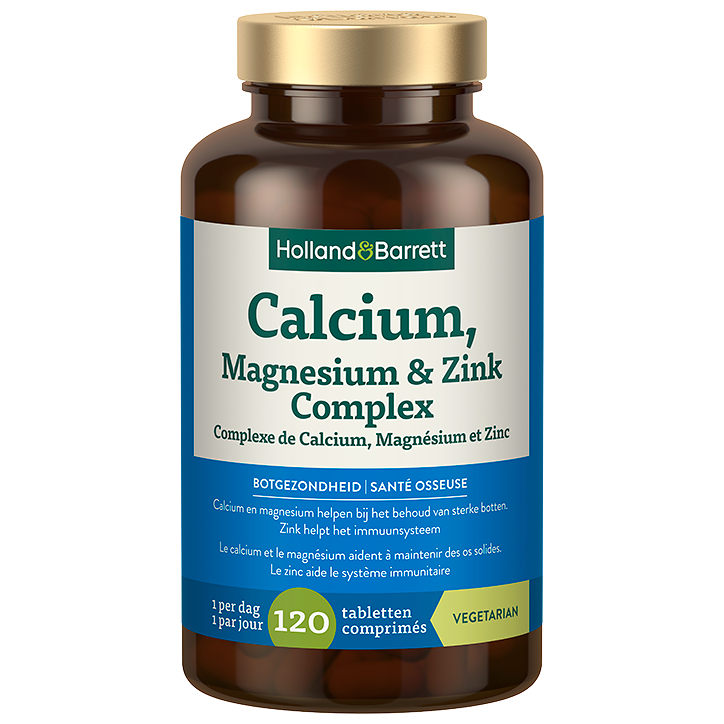 Calcium, Magnesium & Zink - 120 Tabletten