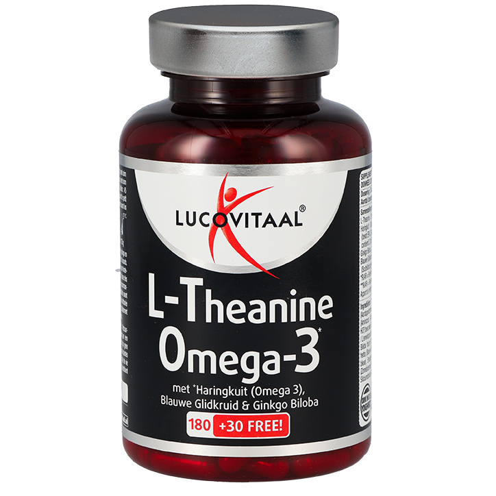 Online deals | Lucovitaal L-Theanine Omega 3