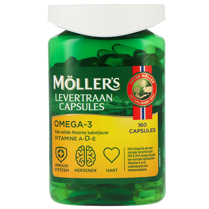 Moller's Möller's Omega-3 Levertraan Capsules - Standaard