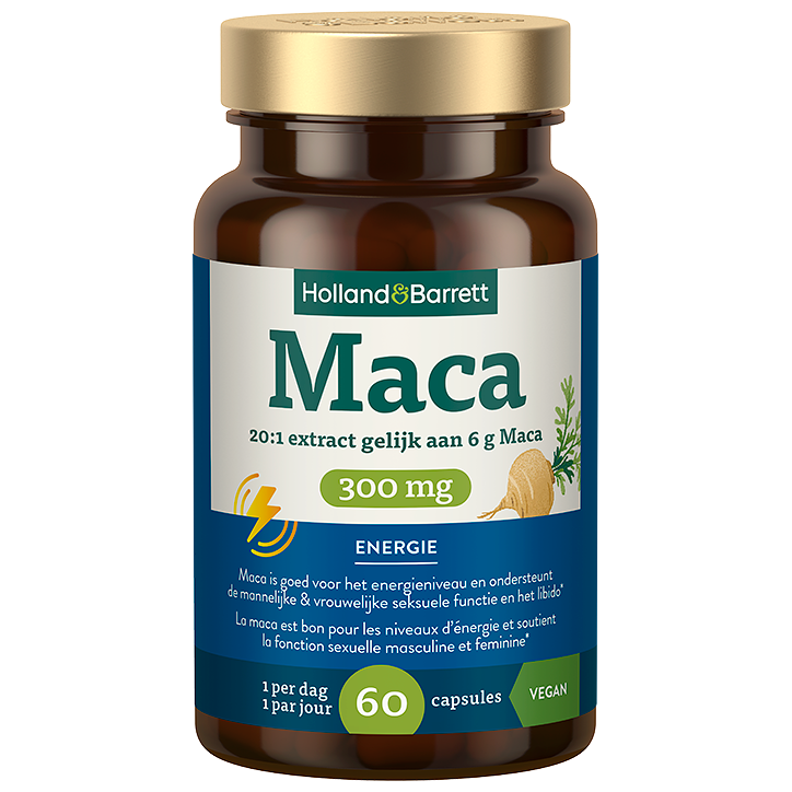 Maca 300mg - 60 capsules