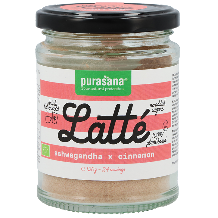 Glutenvrij | Purasana Latte Ashwagandha x Cinnamon