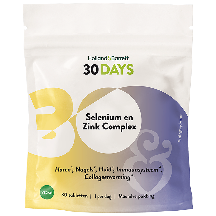 2+1 gratis | 30DAYS Selenium En Zink Complex