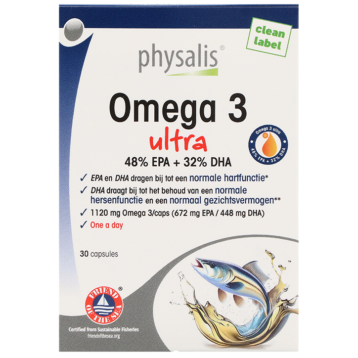 Physalis Omega 3 Ultra - 30 capsules