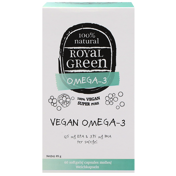 Royal Green Vegan Omega 3 - 60 softgels