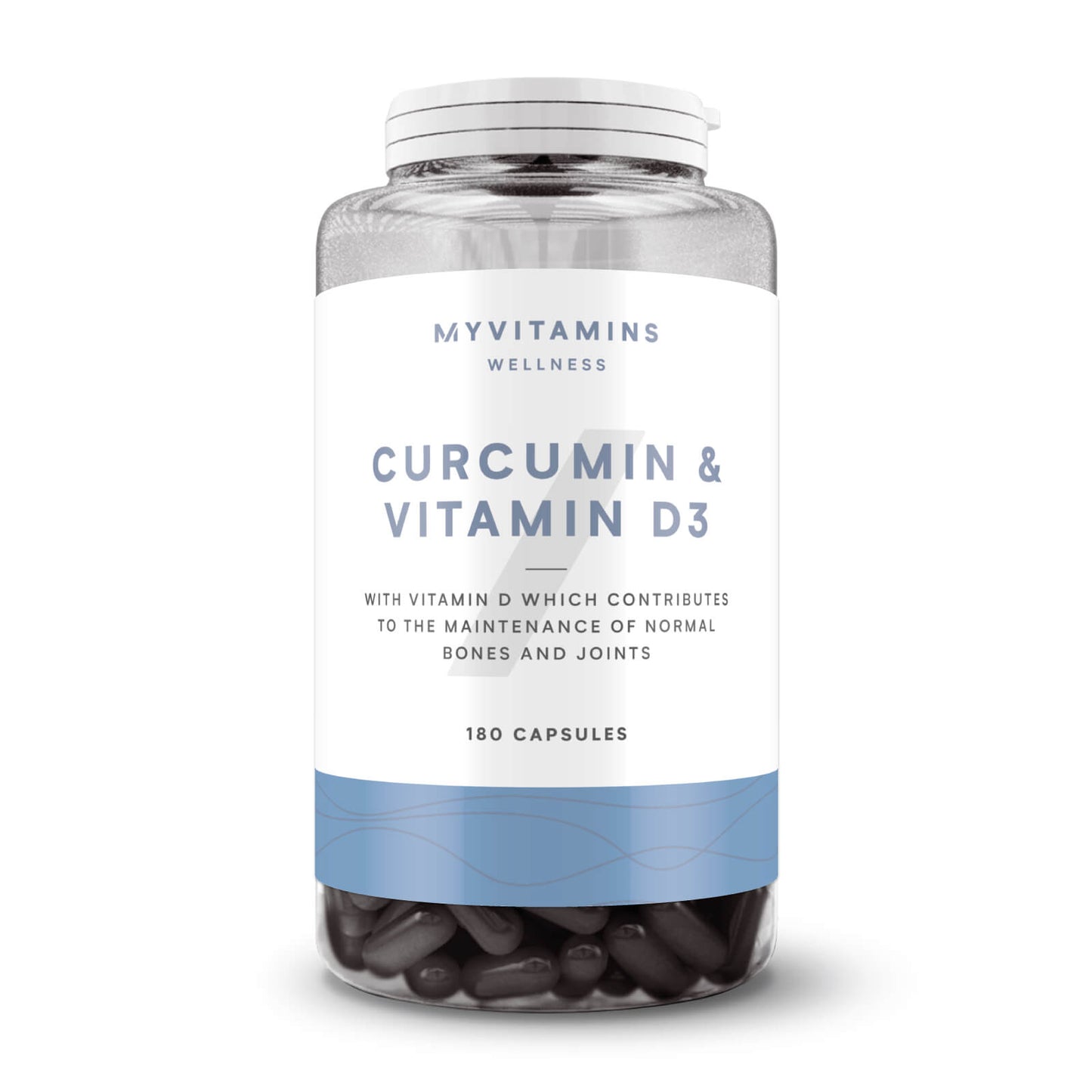 Curcumin & Vitamine D3 Capsules - 60 capsules