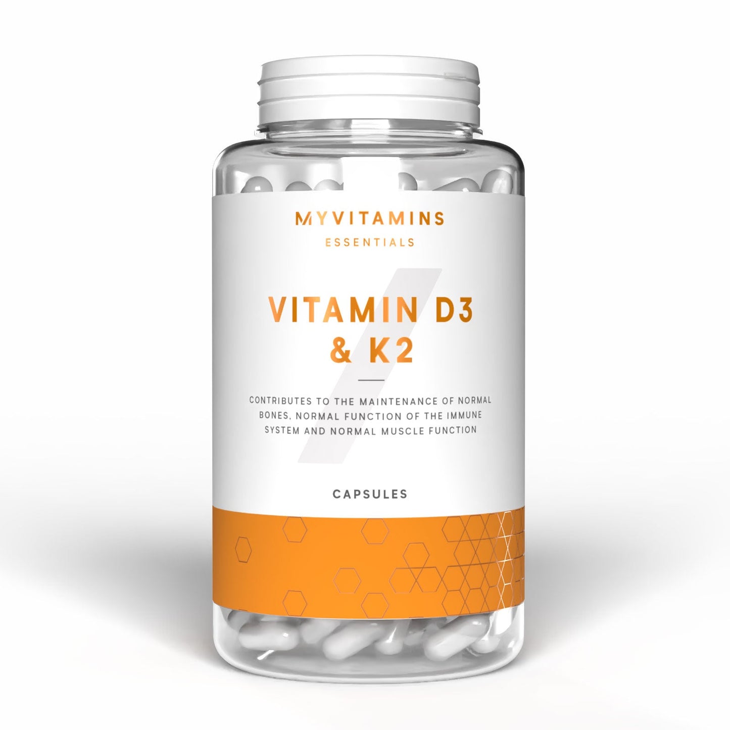 Vitamine D3 & K2-capsules - 30CAPSULES, 30servings