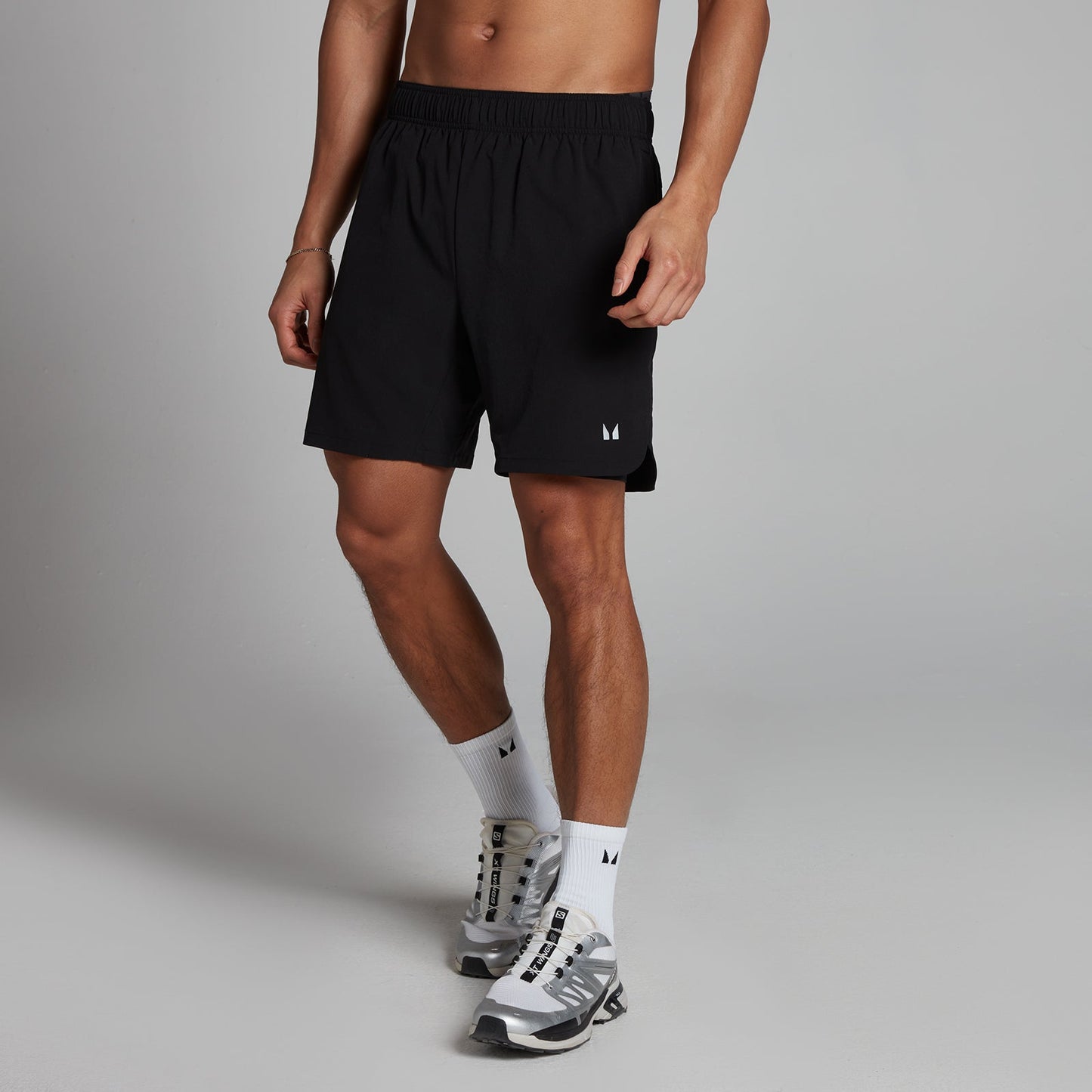 2-in-1 trainingsshort voor heren - Zwart / 3XL