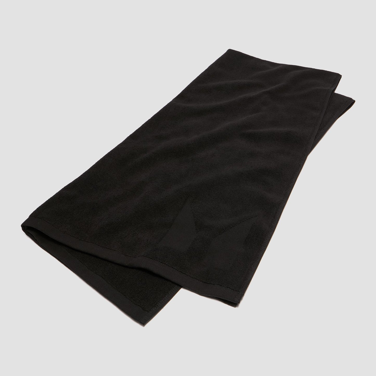 Grote handdoek (zwart) - Zwart