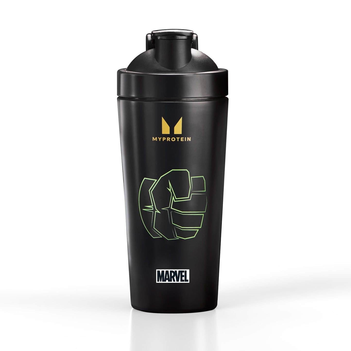 Hulk shaker van gerecycled metaal - Zwart