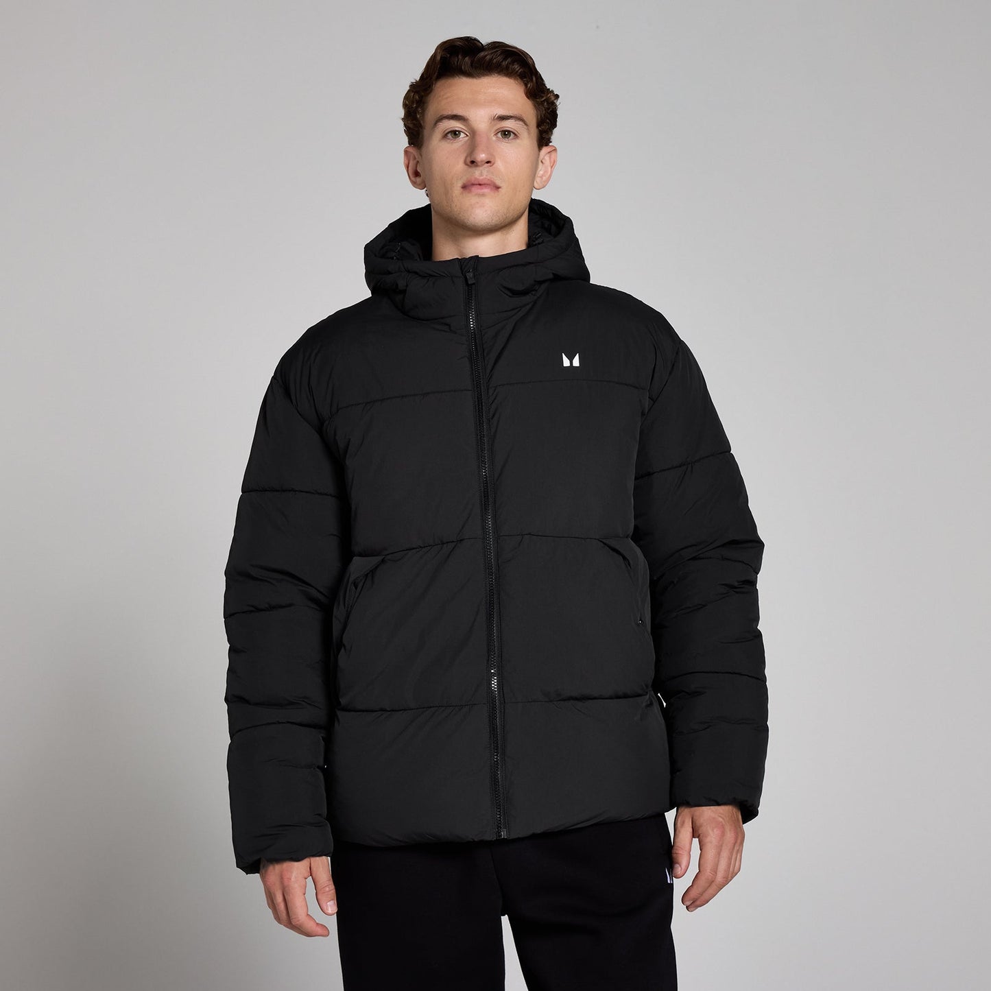 kort gewatteerd pufferjack voor heren - 3XL