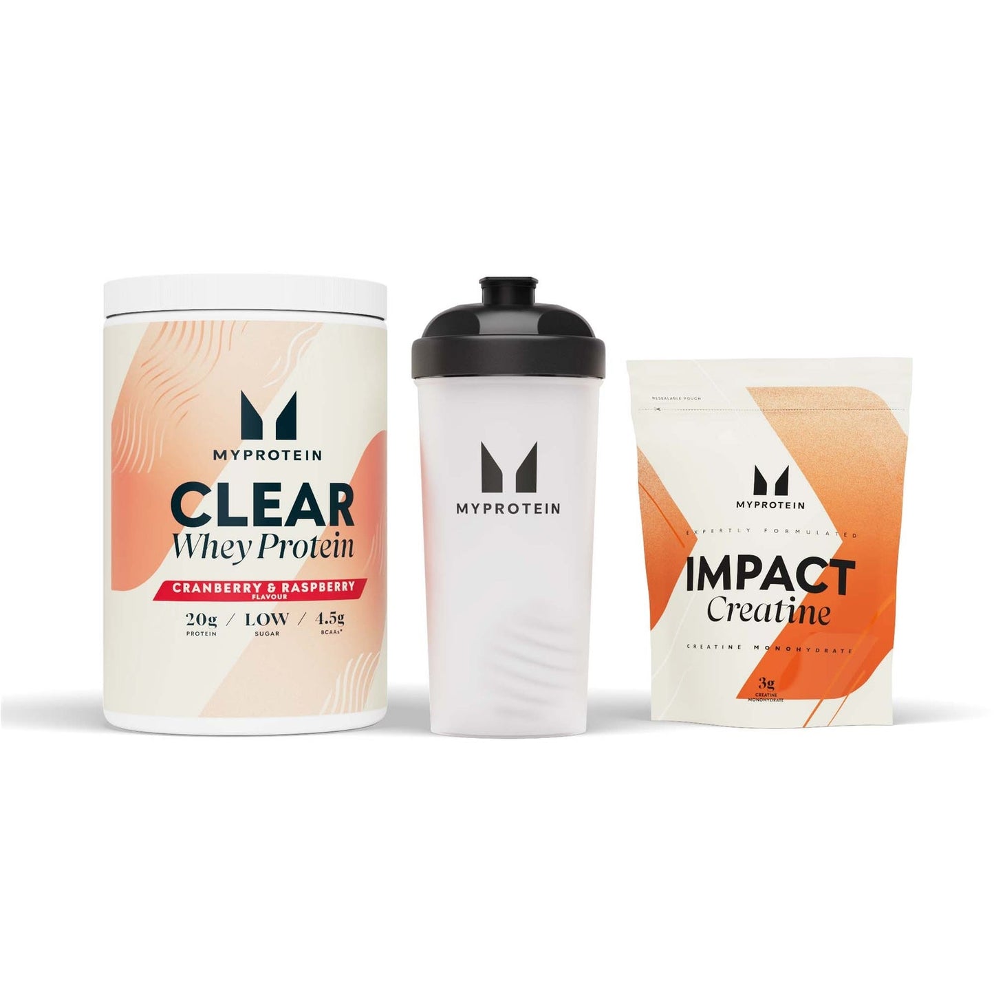 Clear Performancebundel - Cranberry & Framboos / Unflavoured (100g)