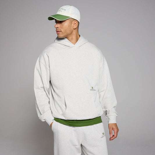 Lifestyle oversized hoodie - Gemêleerd grijs / XXS-XS