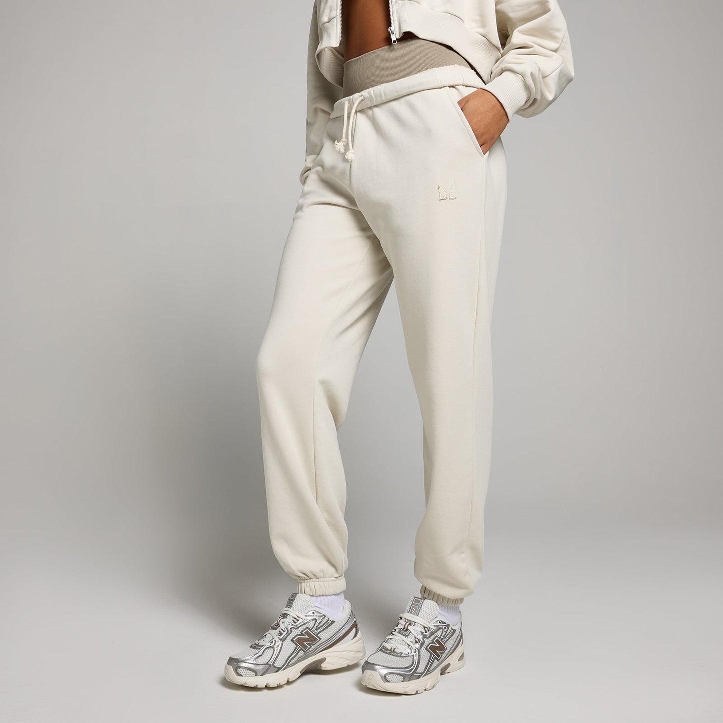 oversized joggingbroek met elastische enkels voor dames - XL