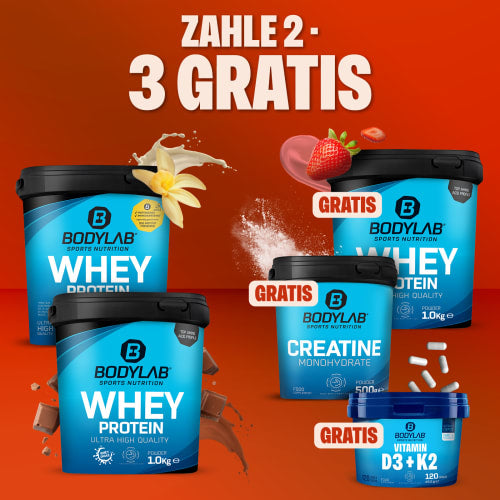 EXCLUSIVE DEAL: 5voor2 Protein-Powerpakket met gratis Whey + Creatine + Vitamin D3 & K2 - Default Title