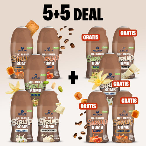 5 + 5 Zero Barista Sirup Bomb Deal - Default Title