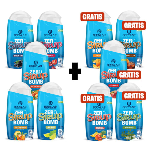 5 + 5 Zero Sirup Bomb Deal (10 x 95ml)