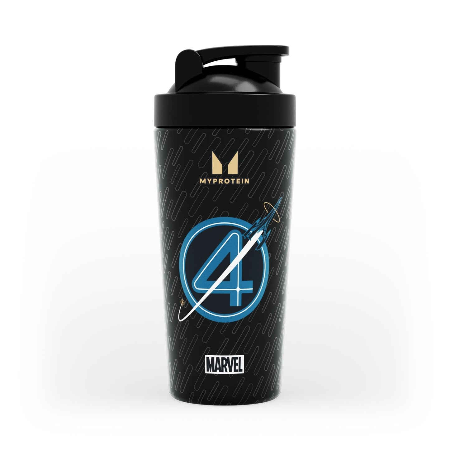 Fantastic Four metalen shaker - Zwart