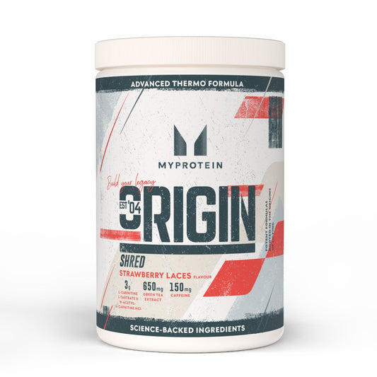 Origin Shred Pre-Workout - Strawberry Laces