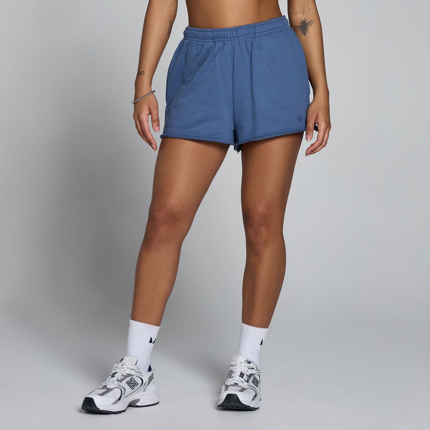 Women's Lightweight Loopback Sweatshort - Slate Blue / XXL