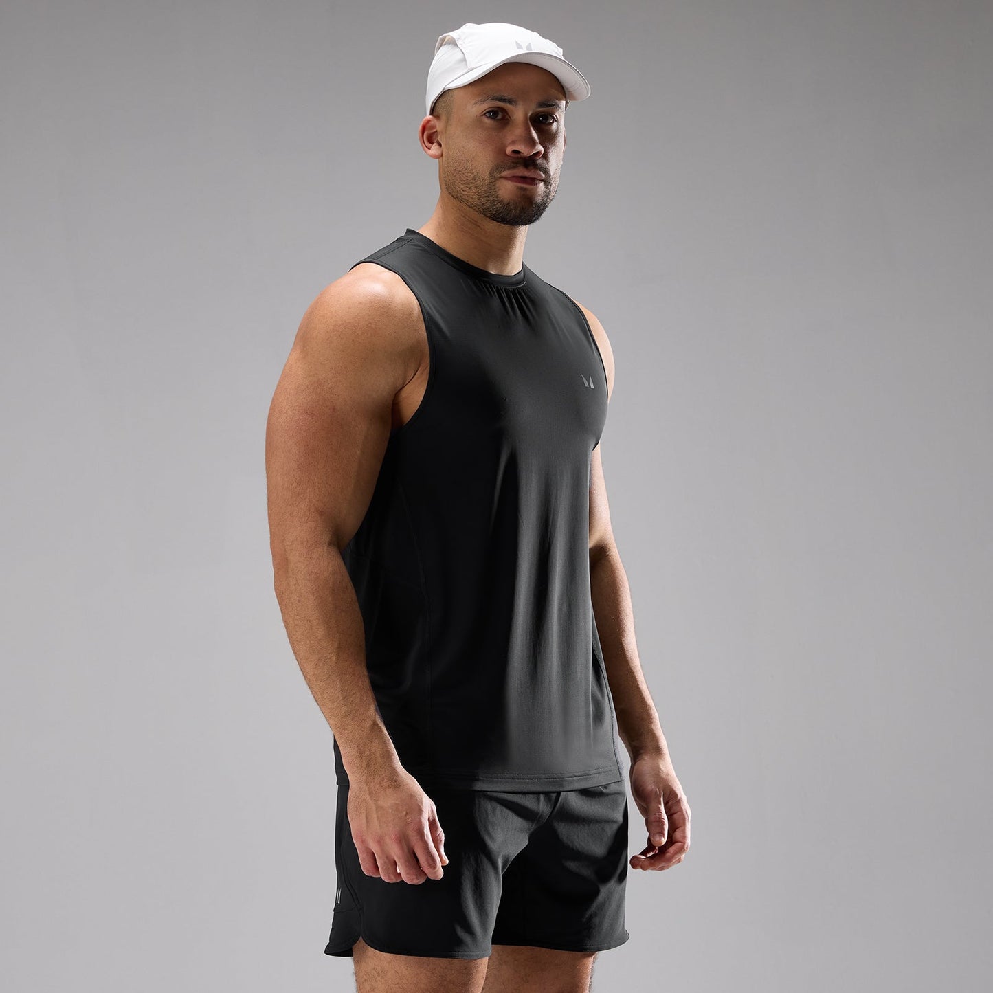 Heren Training Ultra Mesh Tanktop - Zwart / 3XL