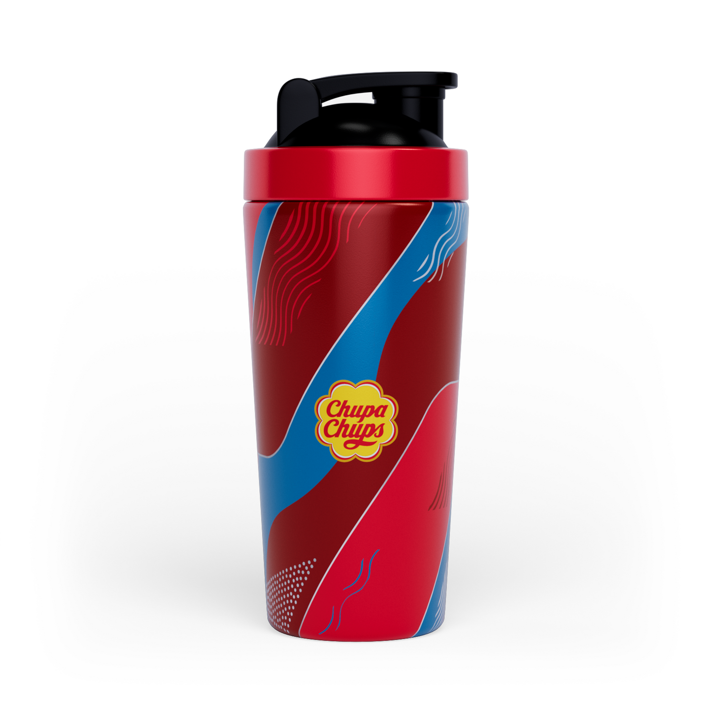 Chupa Chups Gerecyclede Metalen Shaker - Rood