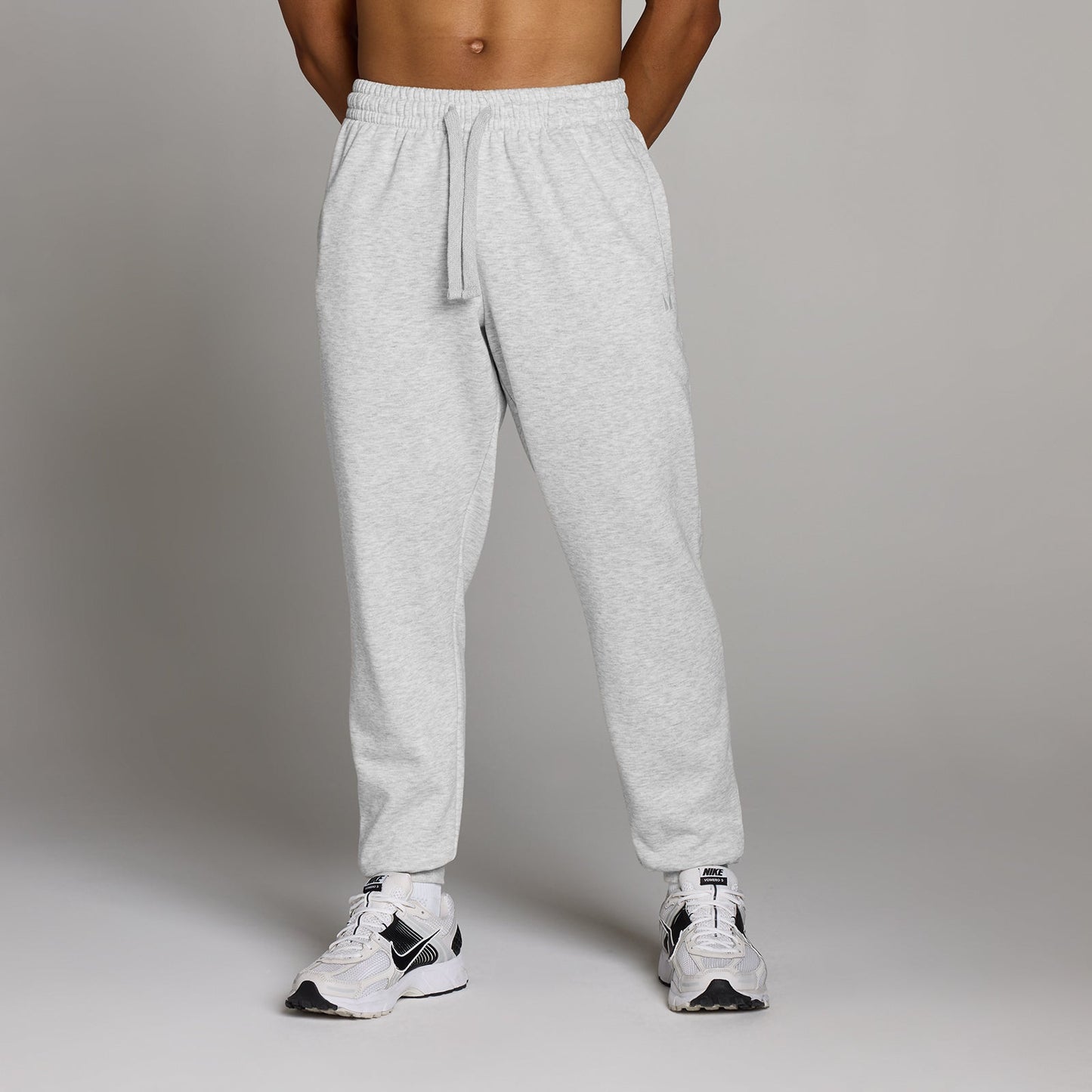 Heren Rest Day Joggingbroek - Licht Grijs Gemêleerd / 3XL