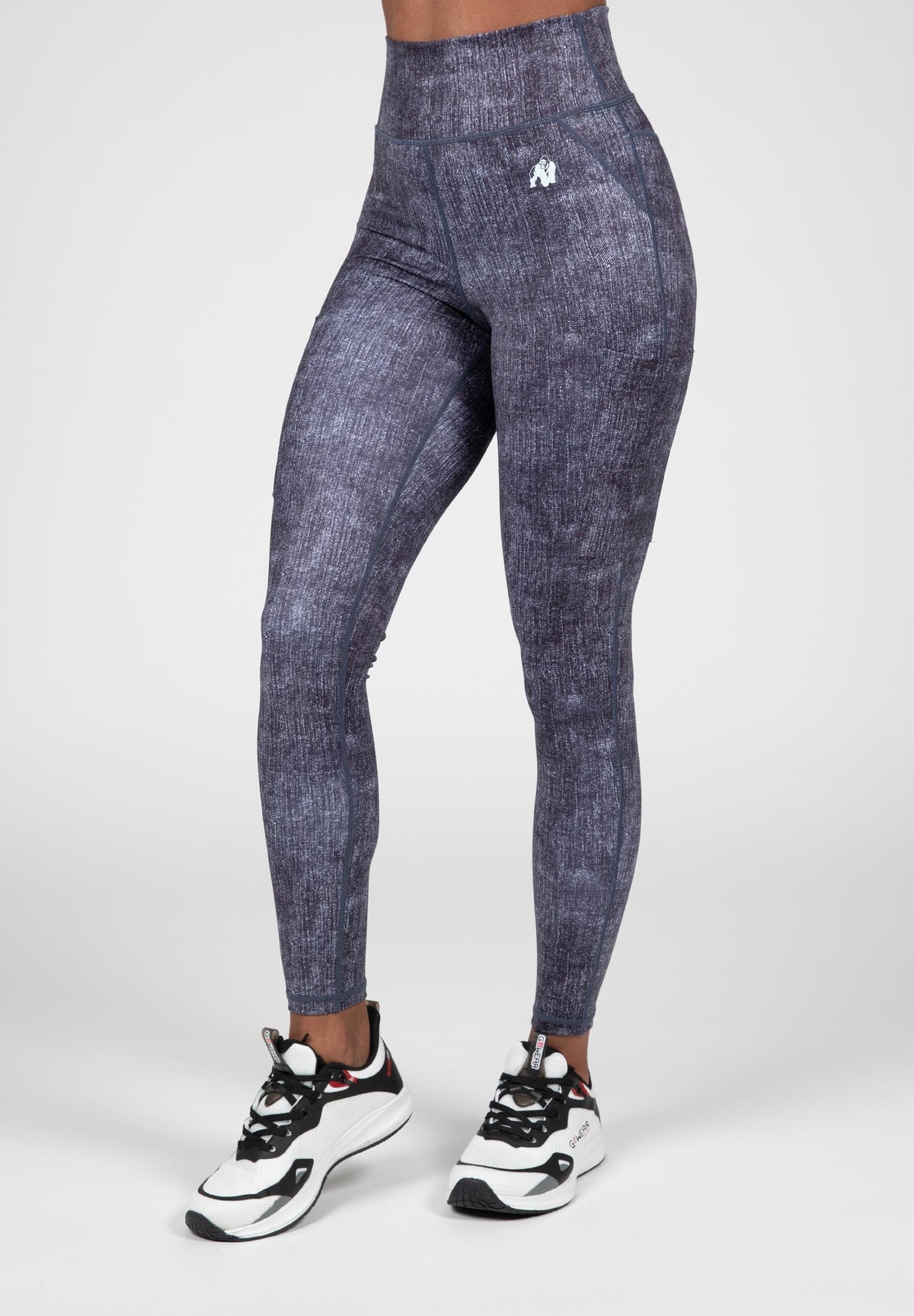 Gorilla Wear Camilla Legging - Denim Blauw