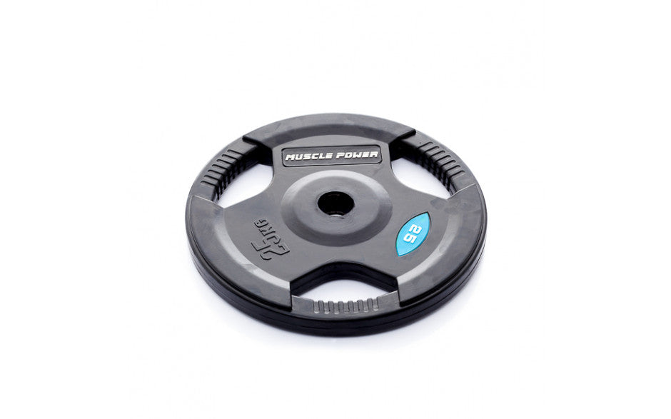 Muscle Power Rubberen Halterschijf - 50 mm
