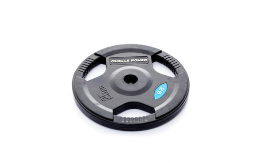Muscle Power Rubberen Halterschijf - 50 mm