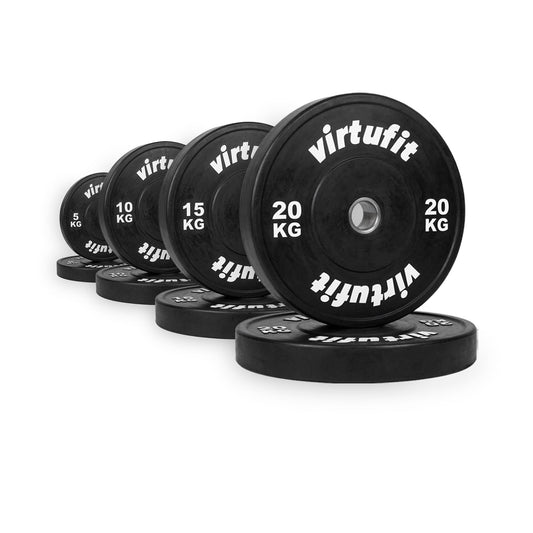 VirtuFit Bumper Plate Set - Olympische Halterschijven van Rubber