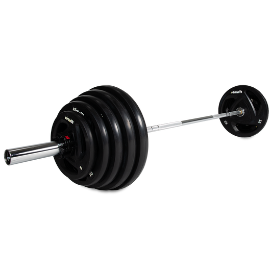 VirtuFit Olympische Rubberen Halterset
