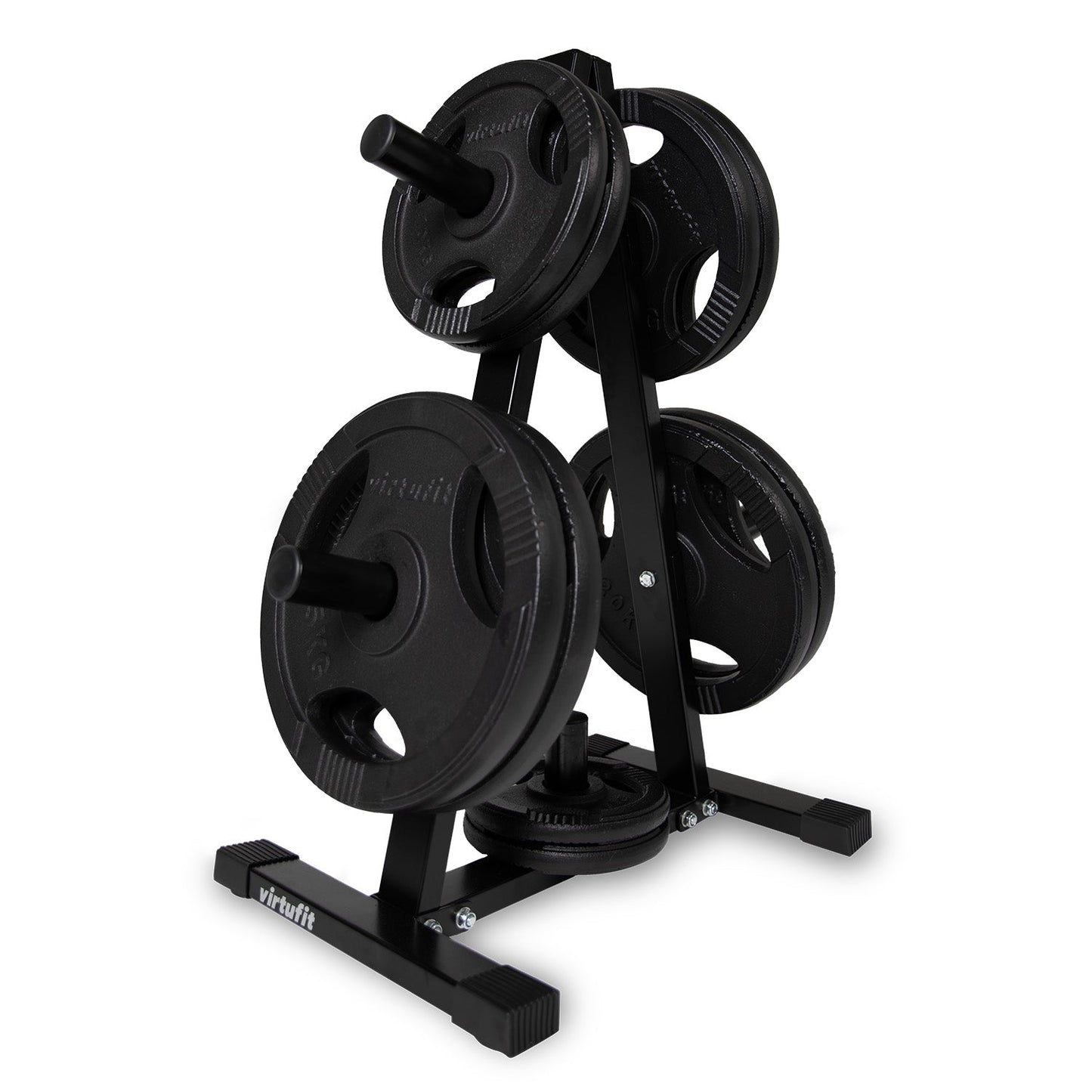 VirtuFit Halterschijf Opbergrek + Gietijzeren Halterschijf