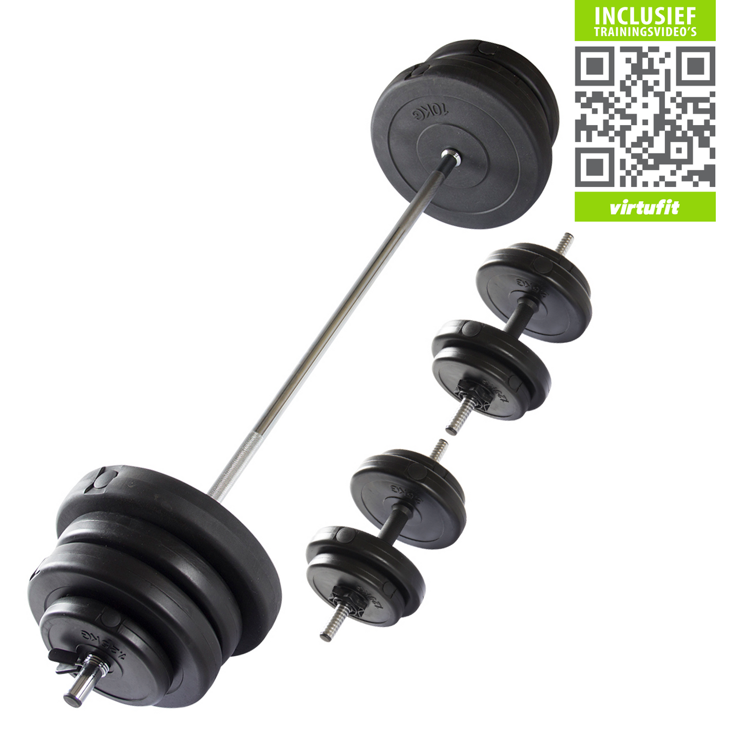 VirtuFit Verstelbare Halterset - Dumbbellset