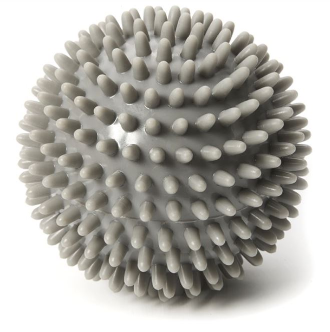 Wonder Core Spiky Massage Ball 9 cm - Grijs