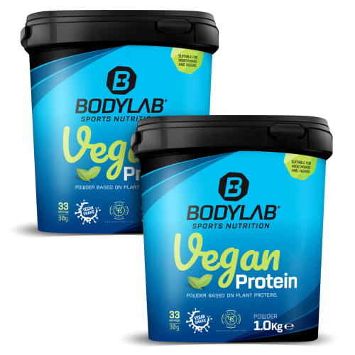 2 x Bodylab24 Vegan Protein - 1 kg