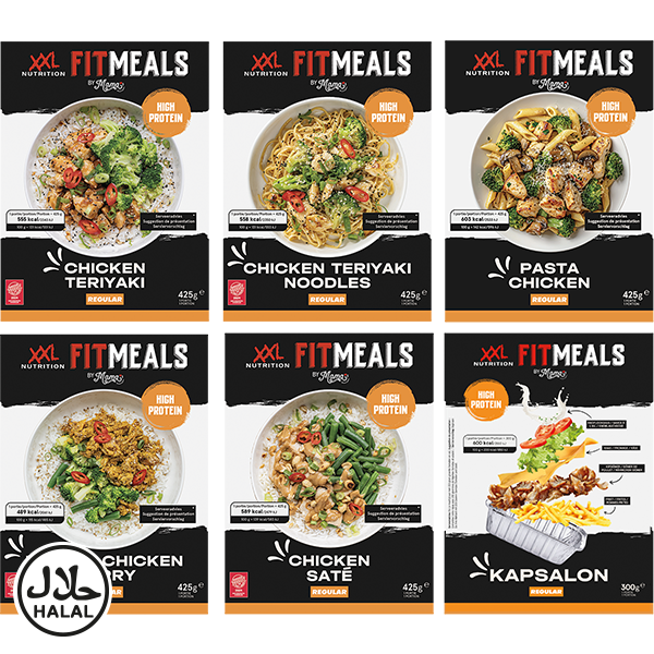 Fit Meals Halal Pakket – 12 maaltijden