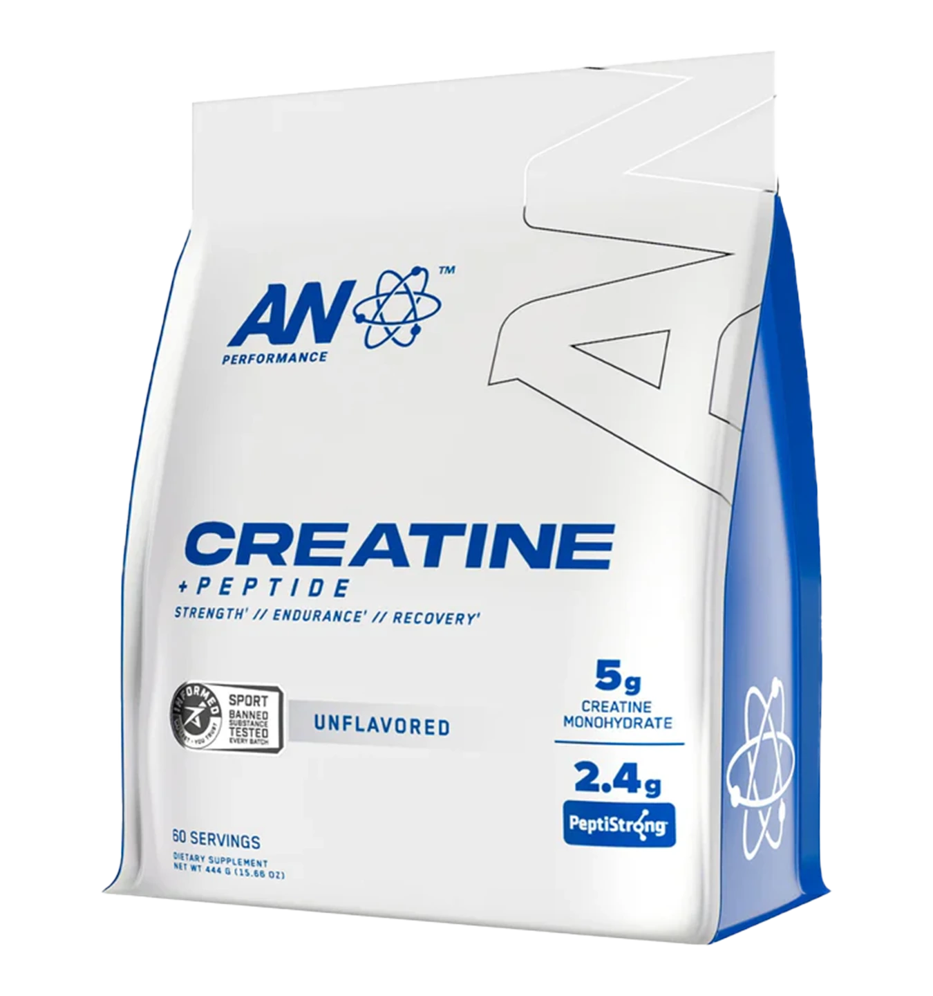 Creatine + Peptide - 444g / Naturel