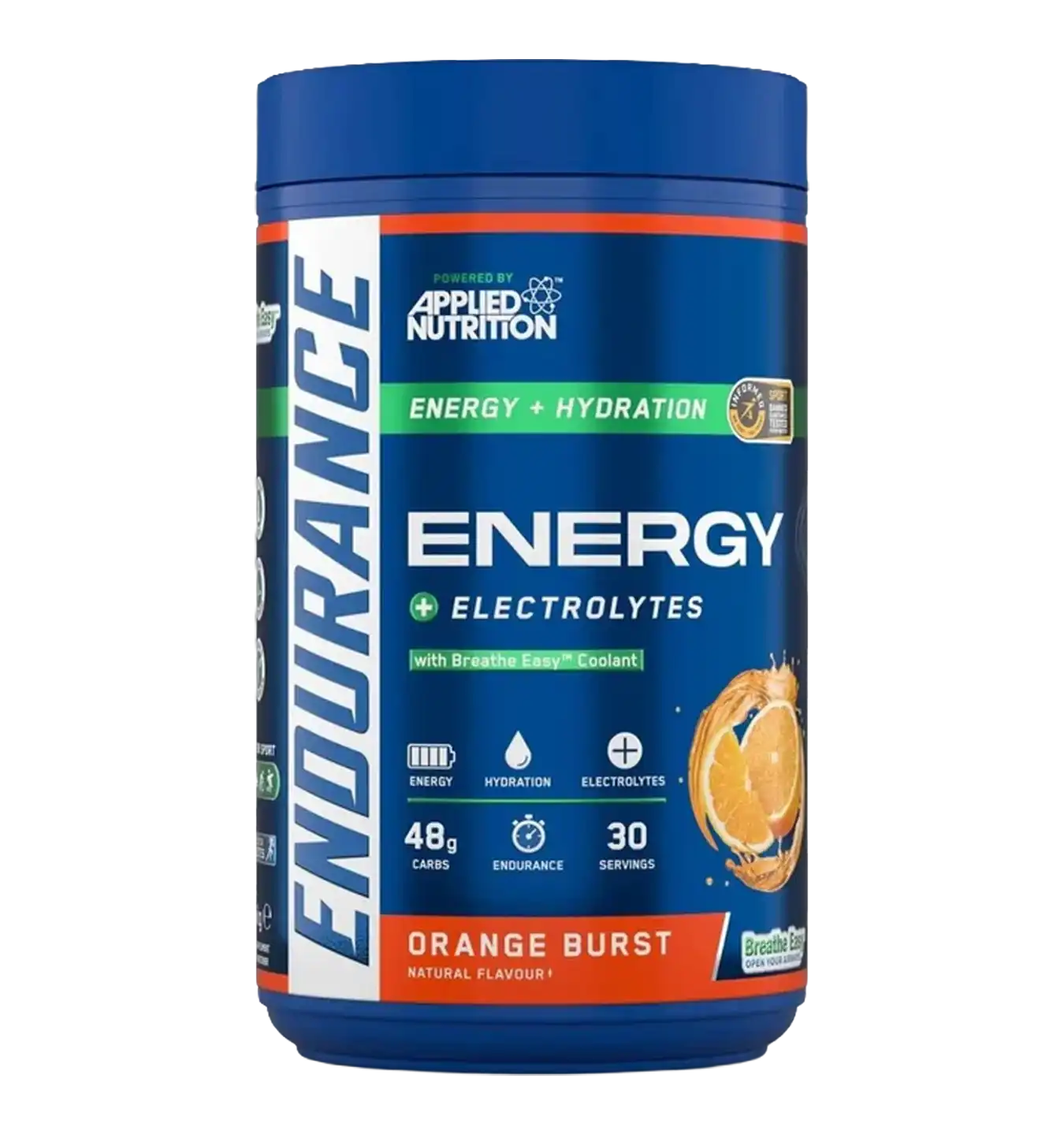 Endurance Breath Carb & Electrolyte Energy - 1500 g / Orange