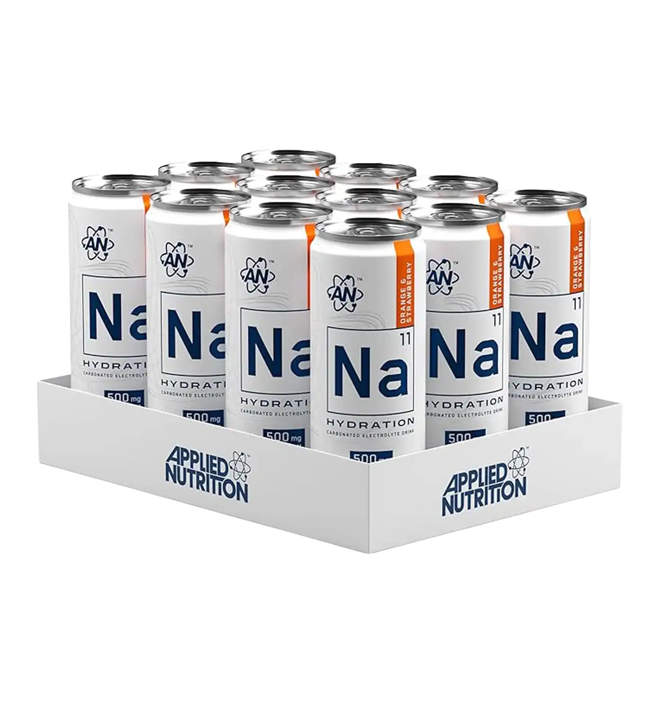 Na-11 Hydration - 12x 330 ml / Orange & Strawberry