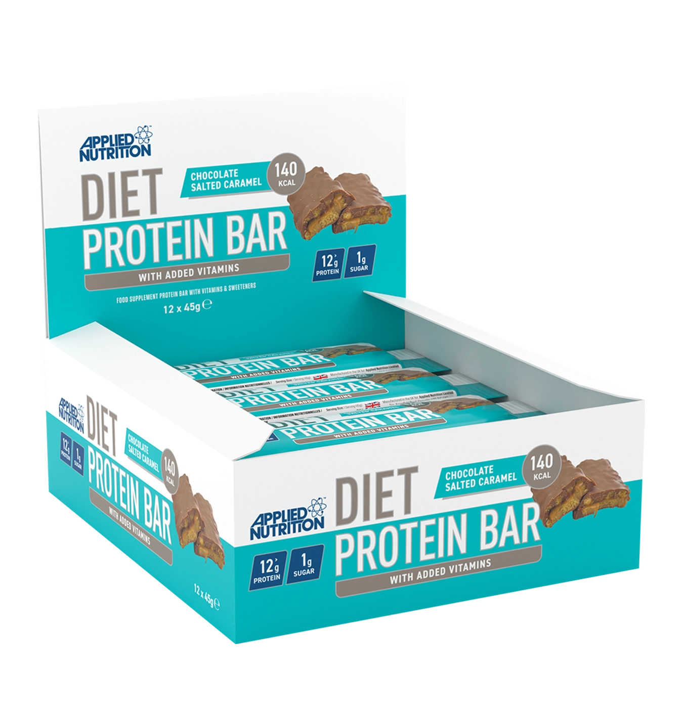 Diet Protein Bar - 12 repen / Chocolate Salted Caramel