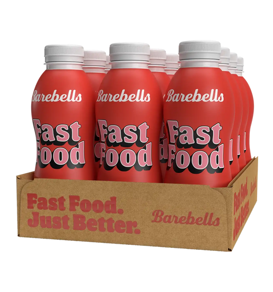 Barebells Fast Food - 12x 500 ml / Strawberry
