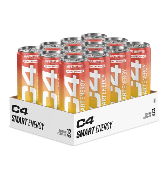 C4 Smart Energy - 12x 330 ml / Red Berry Yurst