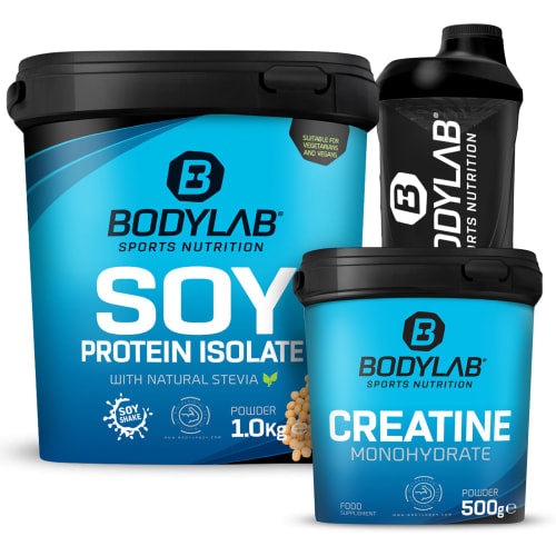 Bodylab24 Vegan Deal met Soja Protein Isolat + Creatine Powder - Default Title