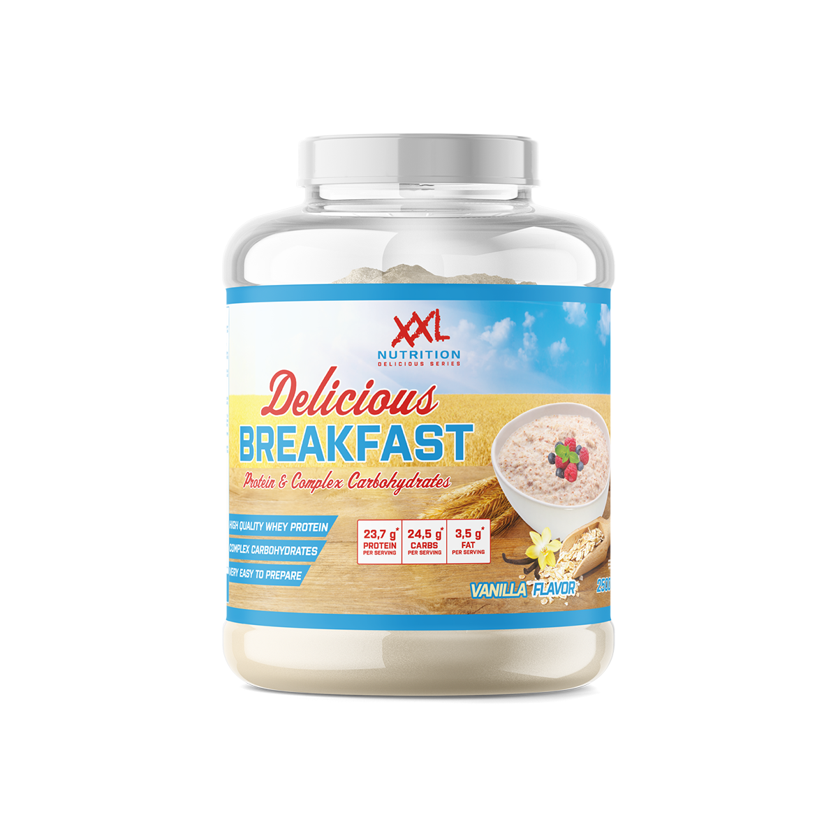 Delicious Breakfast - Vanille / 2500 g