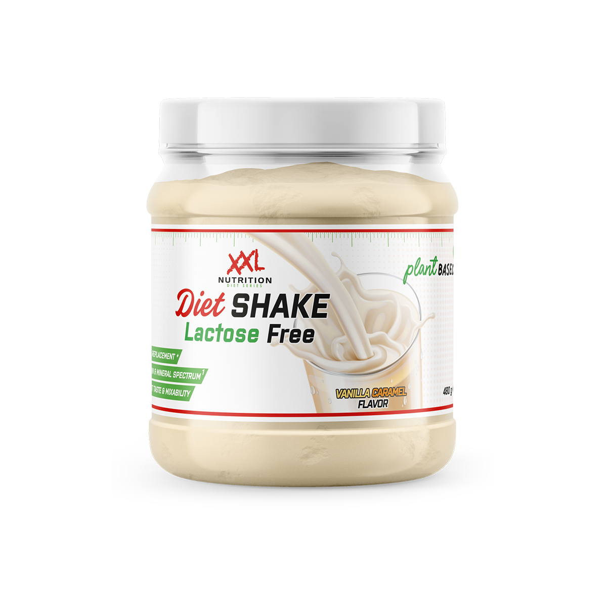 Diet Shake - Lactose Free - Karamel / 480 g