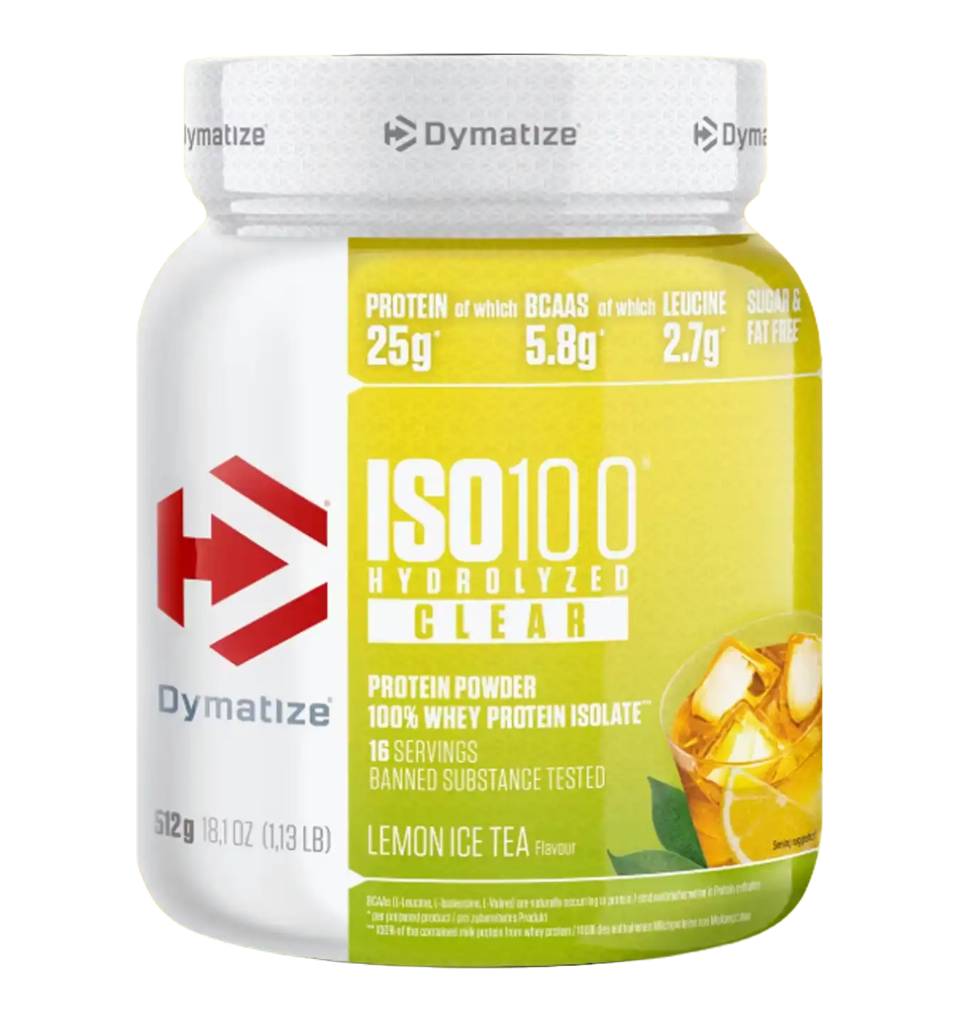 ISO-100 Clear - 512g / Lemon Ice Tea