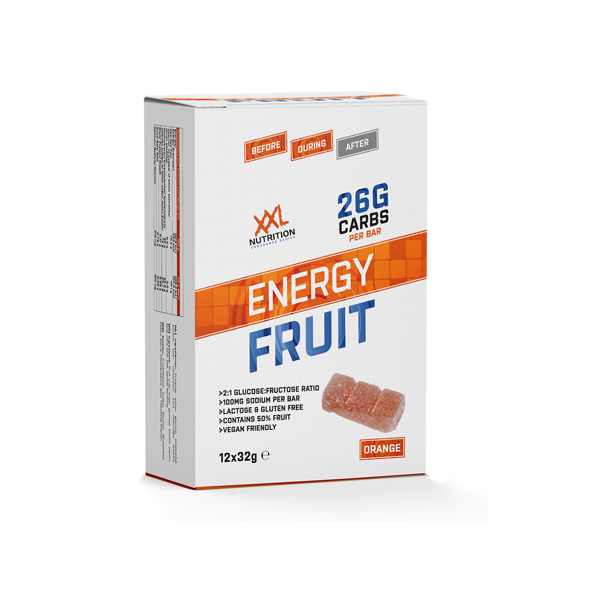 Energy Fruit - Sinaasappel / 12-pack